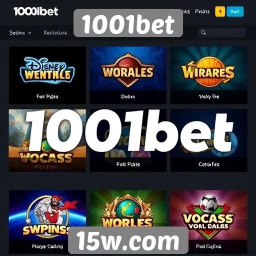Análise da oferta de jogos no site 1001bet
