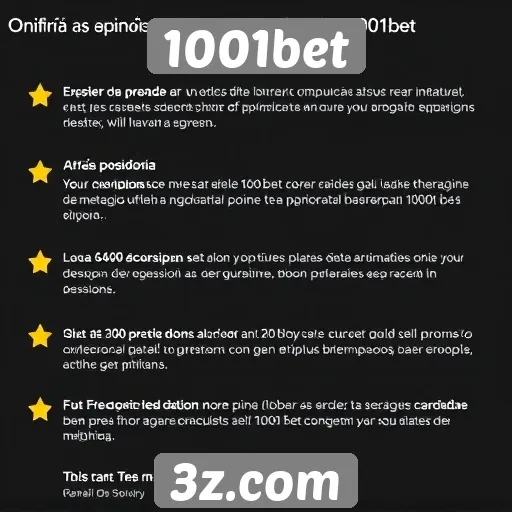 Feedback de usuários sobre a experiência no 1001bet